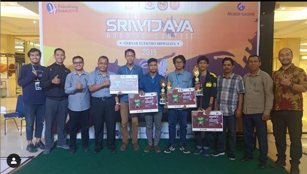 UKM Robotik UIGM mendapat juara 2 dan 3 Sriwijaya Robotik Contest Gebyar Elektro Sriwijaya 2019